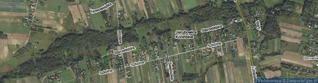Zdjęcie satelitarne Starowiejska ul.